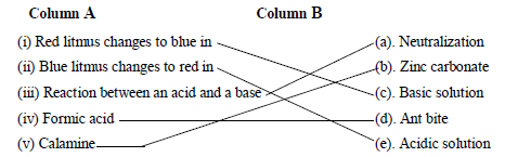 CBSE Class 7 Science Acid Bases And Salts Worksheet Set A